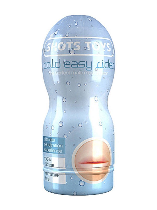 Shots Toys Easy Rider Cold Masturbator Mouth - Masturbators and Strokers