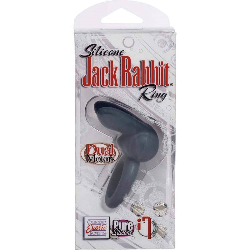 Silicone Jack Rabbit Rings - - Vibrating Cock Rings