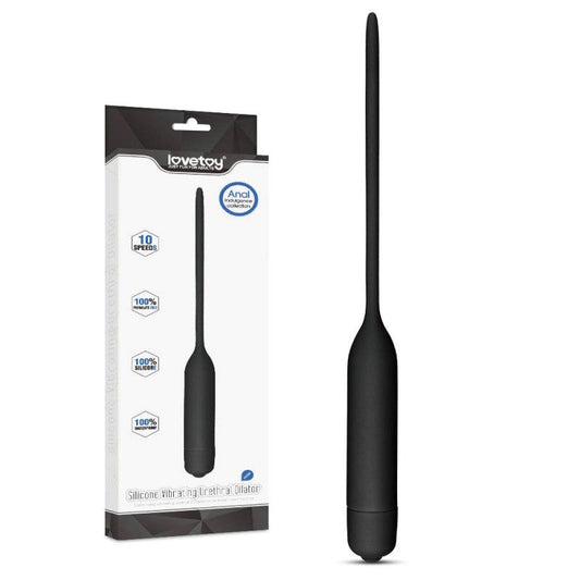 Lovetoy's Premium Silicone Urethral Vibrator - Cock Rings