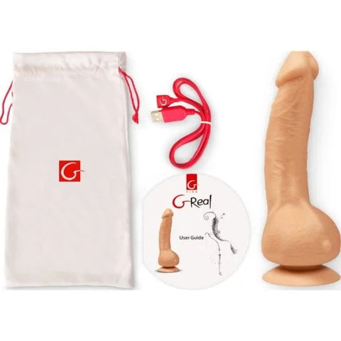 Gvibe Greal Realistic Dildo Flesh With Suction Cup - Realistic Dildos