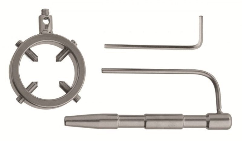 Skewer Spiked CBT Urethral Plug - - Cock Rings