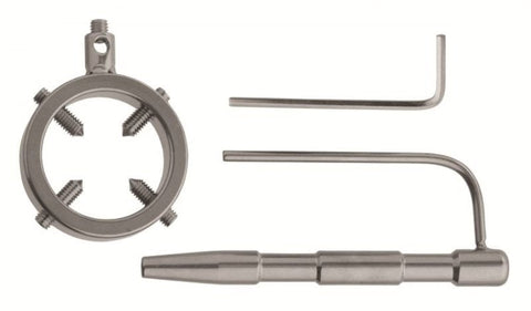 Skewer Spiked CBT Urethral Plug - Cock Rings