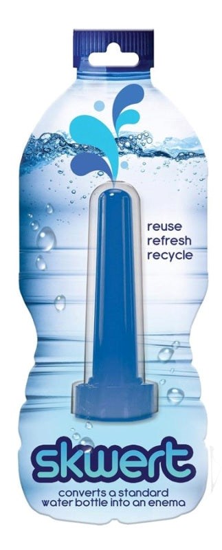 Skwert 1 Piece Water Bottle Douche - - Anal Cleansing