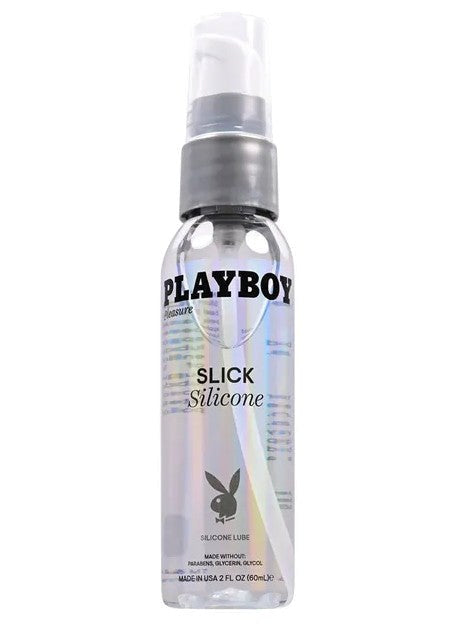 Playboy Pleasure Slick Silicone Based Personal Lubricant - Silicone Based Lubes