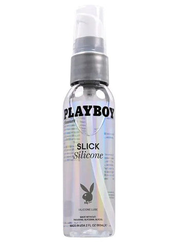 Playboy Pleasure Slick Silicone Based Personal Lubricant - Silicone Based Lubes