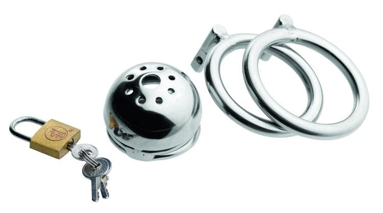 Solitary Extreme Confinement Cage - - Male Chastity