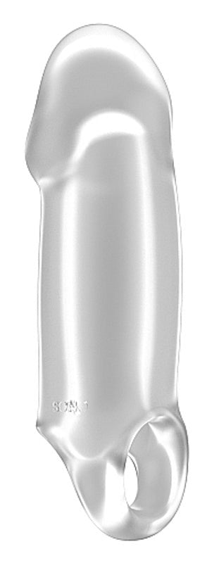 Sono No.37 Stretchy Thick Penis Extension Translucent - Pumps, Extenders and Sleeves