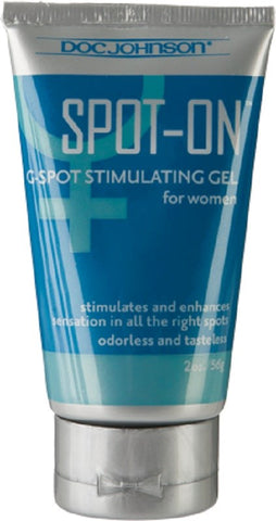 Doc Johnson Spot On G Spot Stimulating Gel For Women 2oz - Delay and Excite Sprays