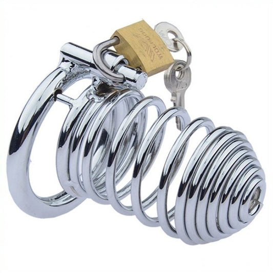 Spring Type Cock Cage - Male Chastity