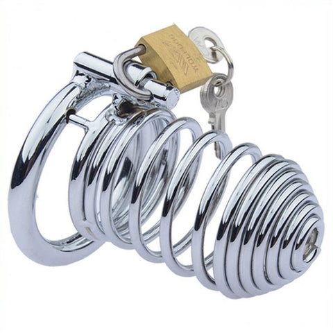 Spring Type Cock Cage - Male Chastity
