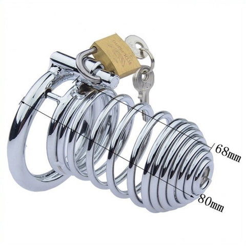 Spring Type Cock Cage - Male Chastity