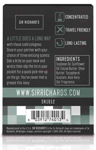 Sir Richards Slick Dicks Guy Grease Vigor Sex Pheromone - Delay and Excite Sprays