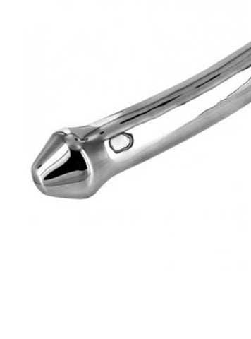 Stainless Steel Phallic Baton Dildo - Anal Dildos