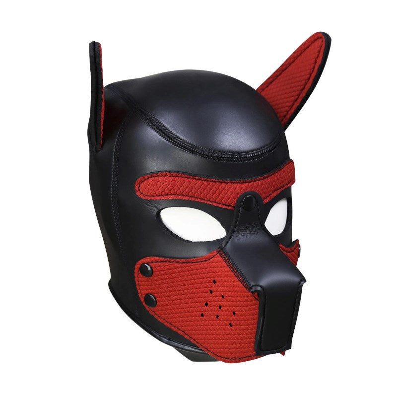 Daytona Puppy Play Bondage Play Mask - - Bondage Hoods