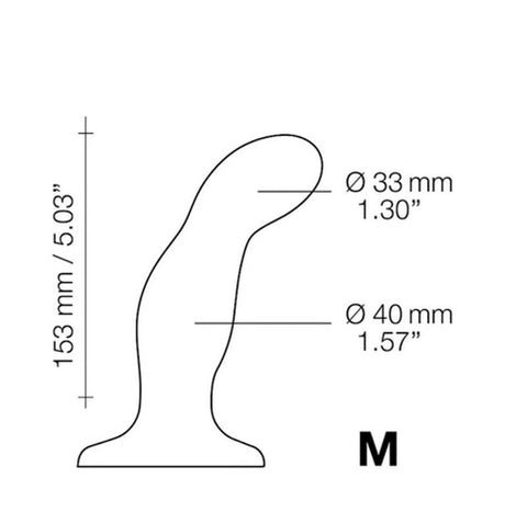 STRAP ON ME Dildo Plug Snaky - M - Anal Dildos