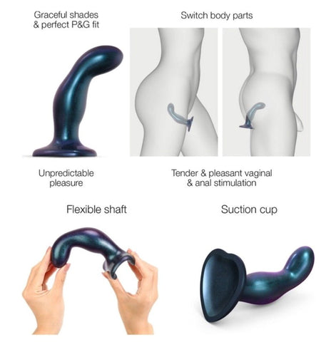 STRAP ON ME Dildo Plug Snaky - M - Anal Dildos