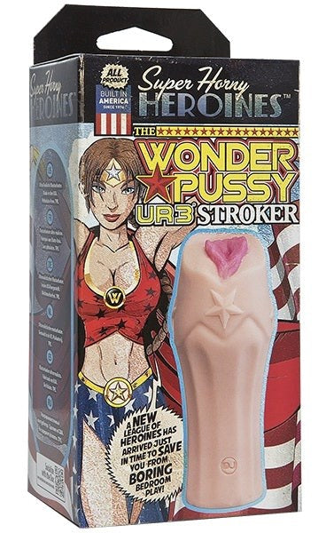 Doc Johnson Super Horney Heroines Wonder Pussy Stroker - Realistic Butts And Vaginas