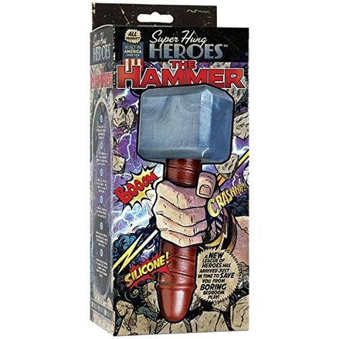 Doc Johnson Super Hung Heroes The Hammer Anal Dildo - Anal Dildos