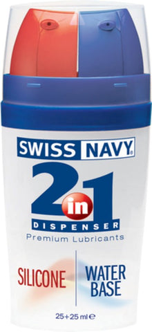 Swiss Navy 2-In-1 Silicone & Water Based - Water Based Lubes