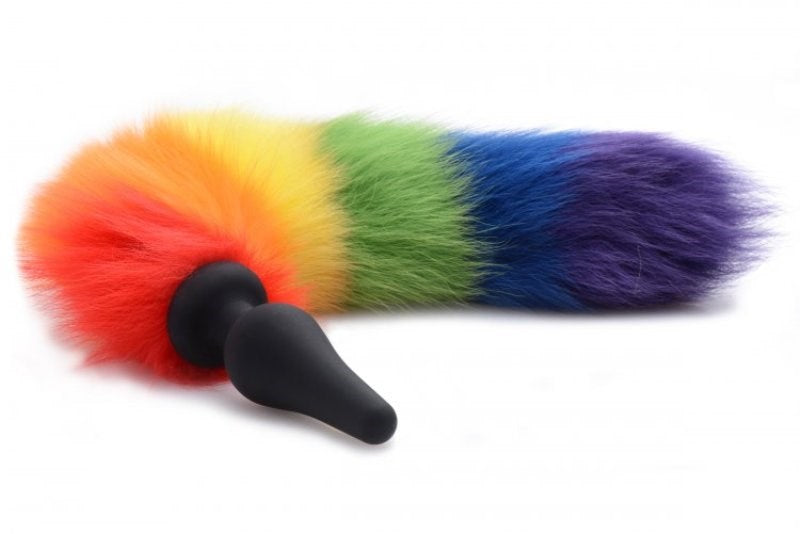 Tailz Rainbow Tail Anal Plug - - Butt Plugs