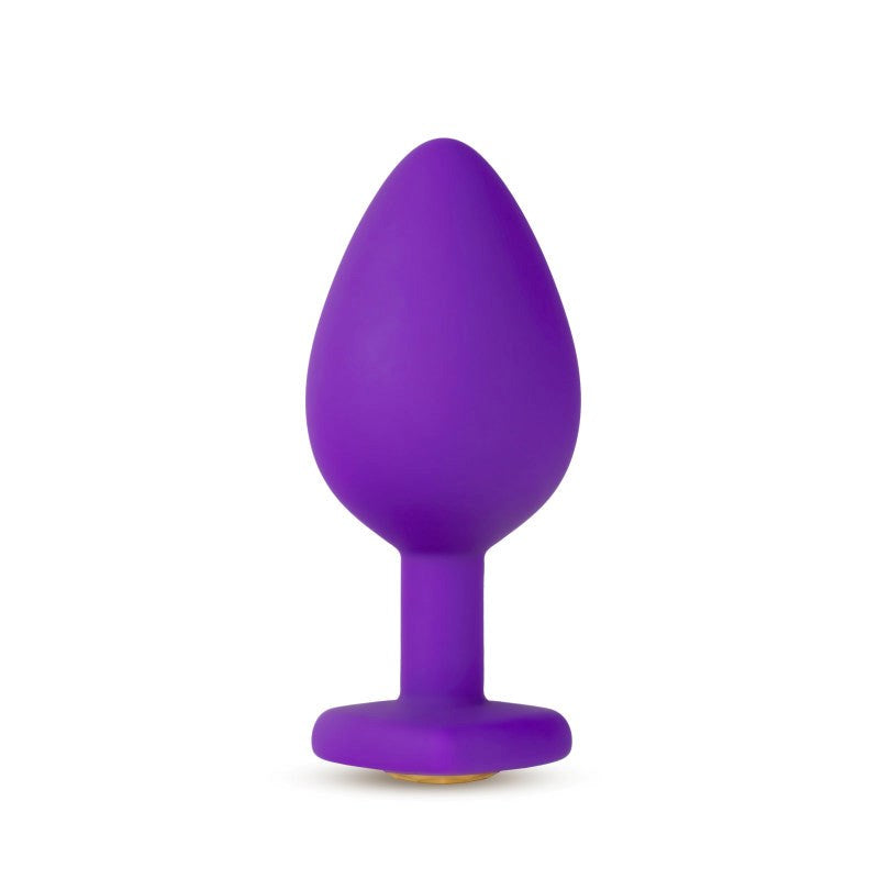 Temptasia Bling Plug Medium - Purple - - Butt Plugs