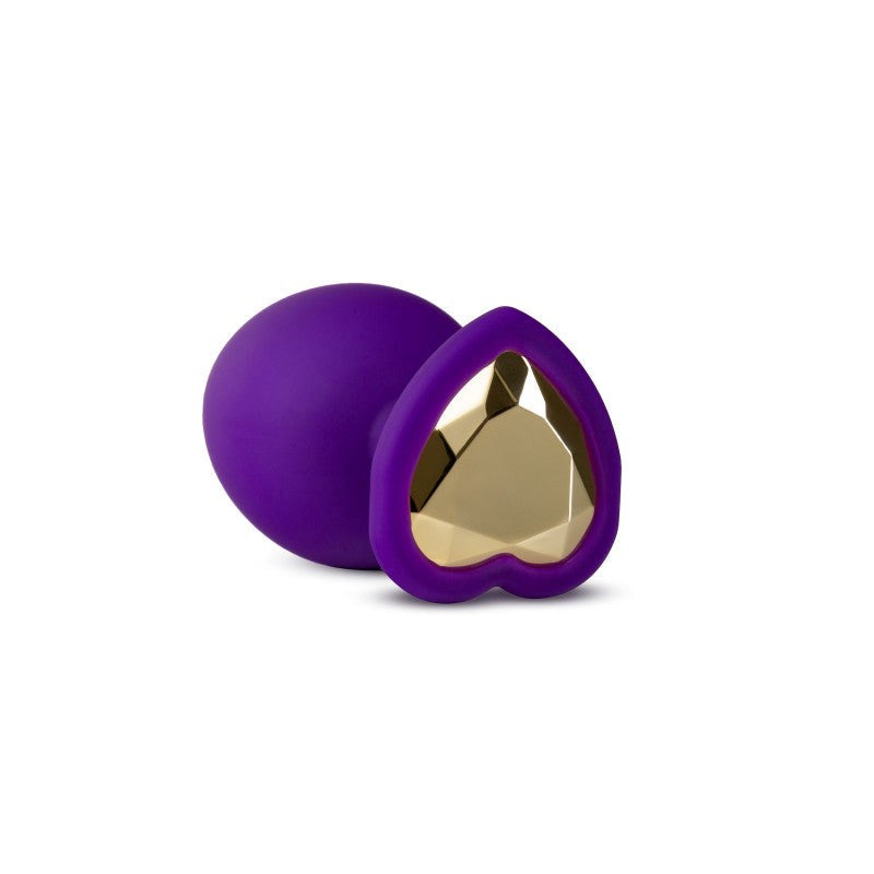 Temptasia Bling Plug Medium - Purple - - Butt Plugs