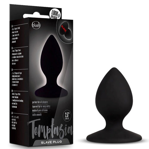 Temptasia Slave Plug Black - Butt Plugs