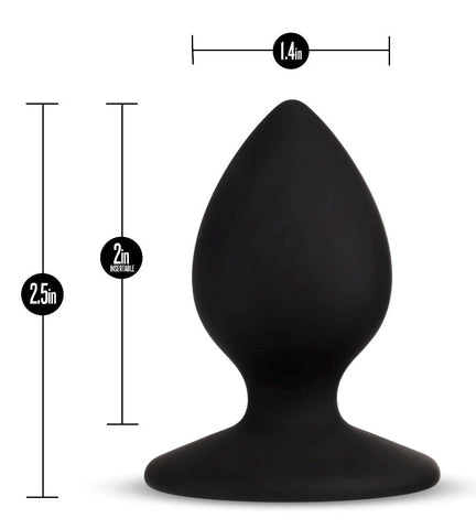 Temptasia Slave Plug Black - Butt Plugs