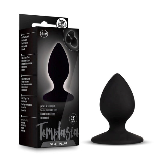 Temptasia Slut Plug Black - Butt Plugs
