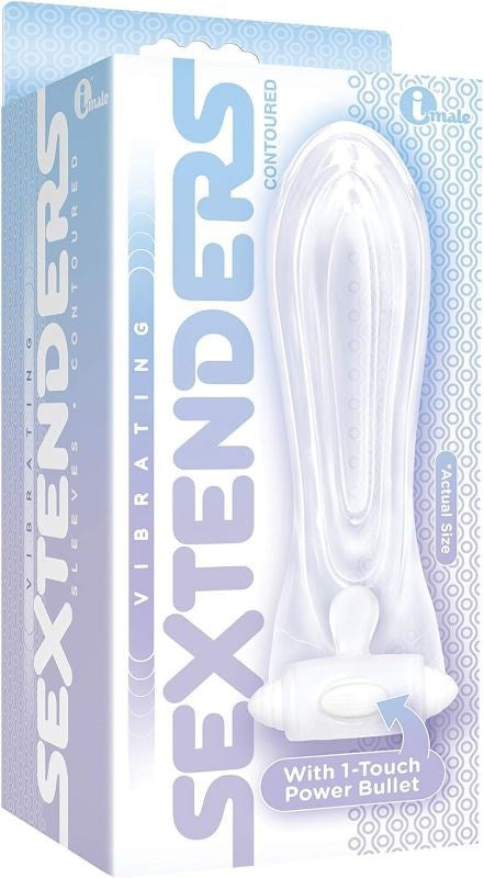 The 9's Vibrating Pleasure Sleeves - Contoured Delight - Pumps, Extenders and Sleeves