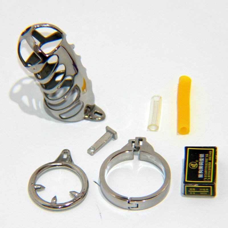 The Cartilage Chastity Device with Dual Ring - - Male Chastity