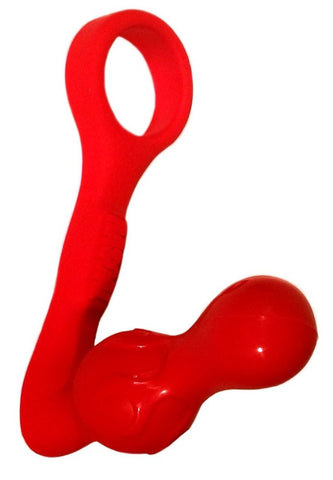 The Clencher Red - Stretchy Cock Rings