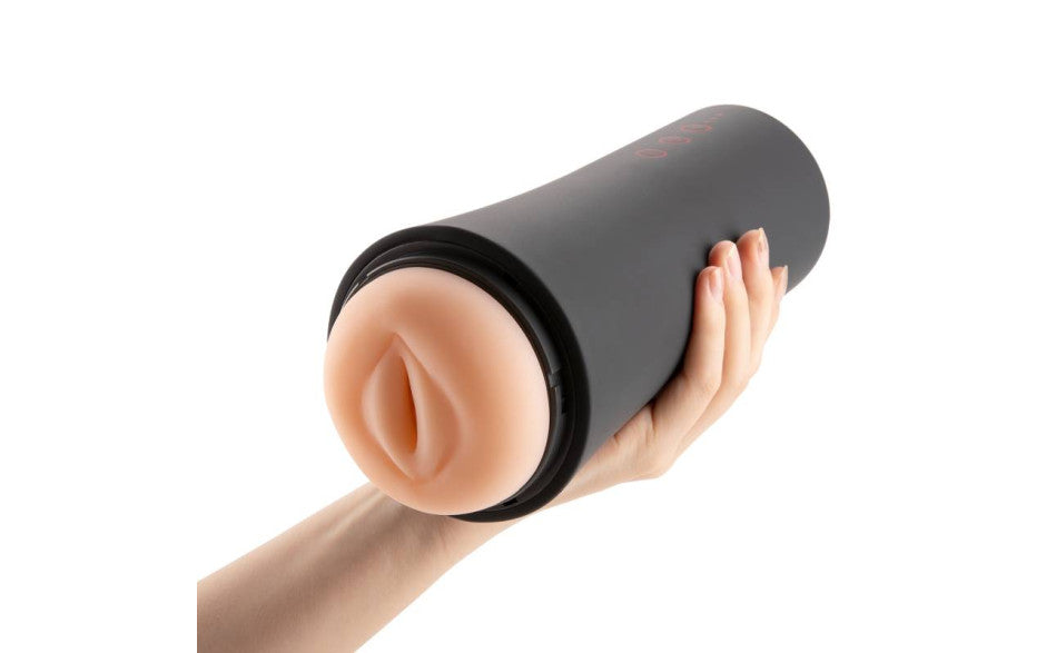 Shots Toys Inscup 2 Contracting Vibrating USB Masturbator - Masturbators and Strokers