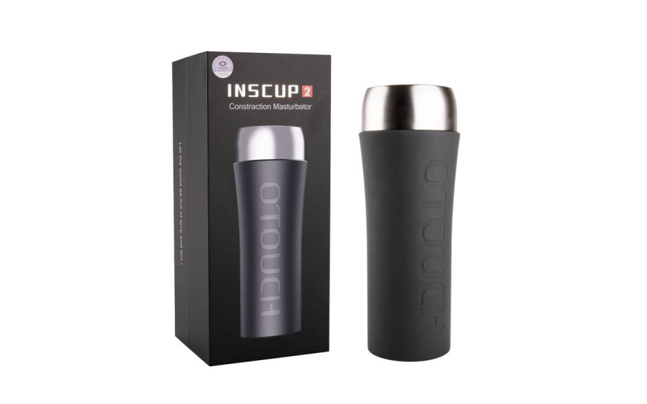 Shots Toys Inscup 2 Contracting Vibrating USB Masturbator - Masturbators and Strokers