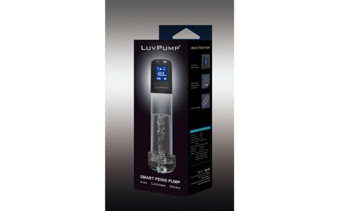 Shots Toys Smart Rechargeable LCD Penis Pump With Sleeve - Penis Pumps And Stretchers