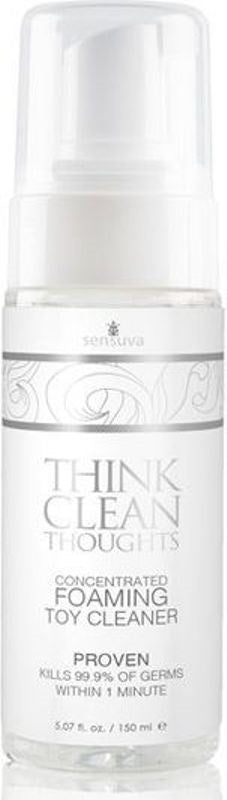 Think Clean Thoughts Foaming Toy Cleaner 150ml - Adult Toy Cleaner