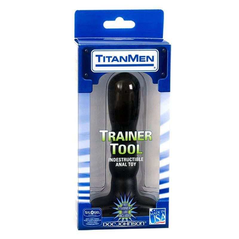 TitanMen Tools Trainer Tool #2, Rippled Plug - - Butt Plugs