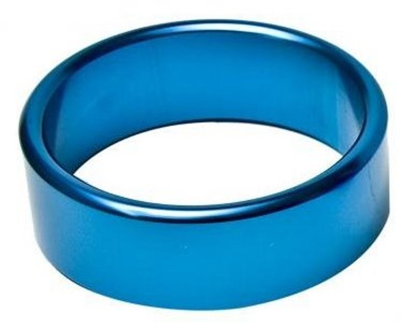 TitanMen Tools Xtra Thick Metal Cock Ring 50mm Blue - - Steel Cock Rings