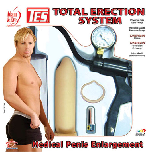 Total Erection System Penis Pump - Pumps, Extenders and Sleeves