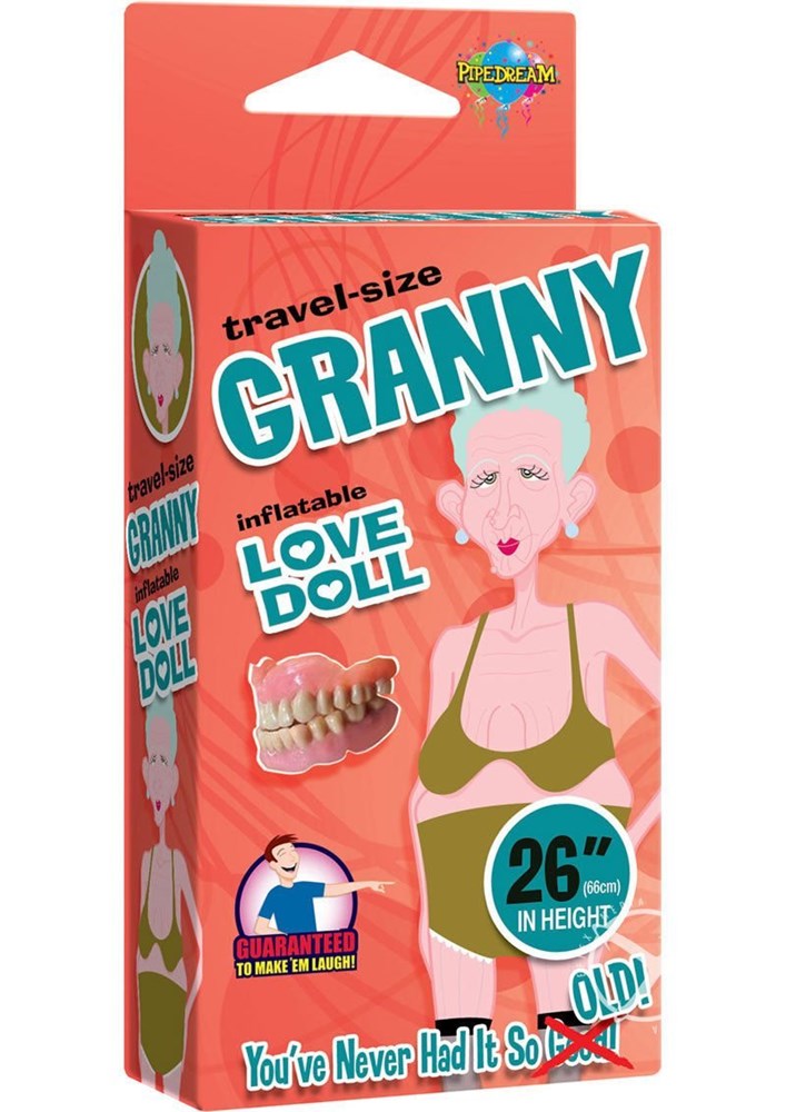 Travel-size Granny Inflatable Love Doll - - Love Dolls