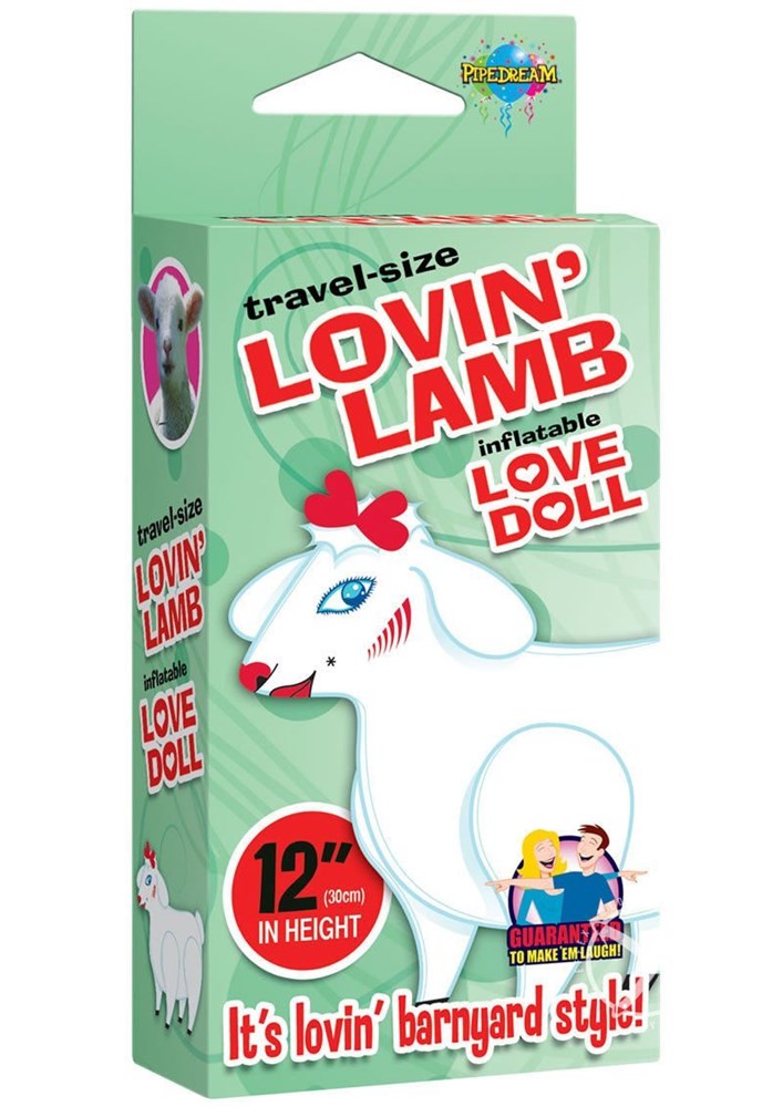 Travel-size Lovin' Lamb Inflatable Love Doll - - Love Dolls