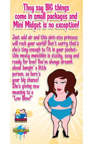 Pipedream Mini Midget Travel Size Inflatable Love Doll - Love Dolls
