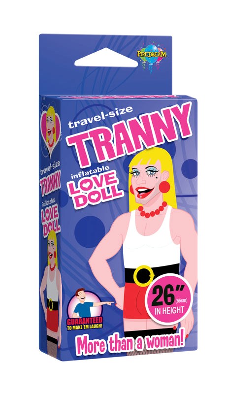 Pipedream Travel Size Tranny Inflatable Love Doll - Love Dolls