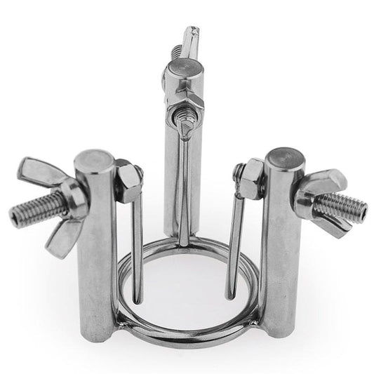 Stainless Steel Urethral Exploration - Triple Trouble Stretcher - Penis Plugs