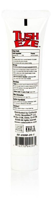 California Exotics Tush Eze Anal Sex Gel 44ml - - Delay and Excite Sprays