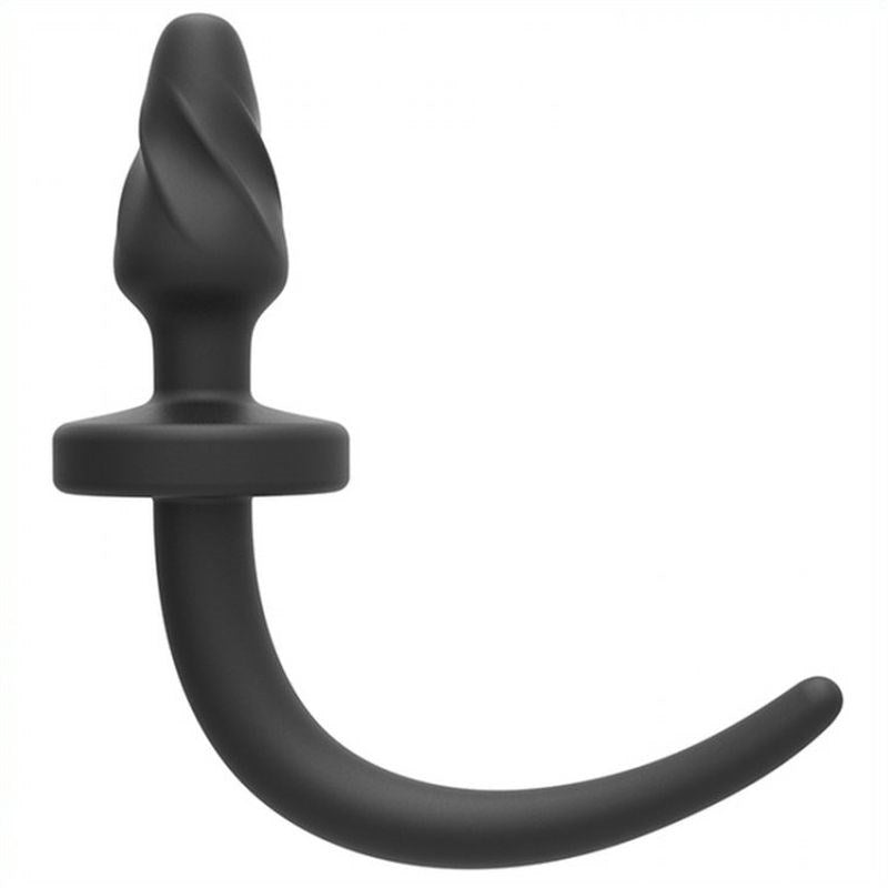 Twirly Dog Tail Plug - Large - - Prostate Toys