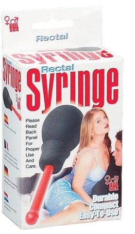 Unisex Rectal Syringe - Enemas and Douches