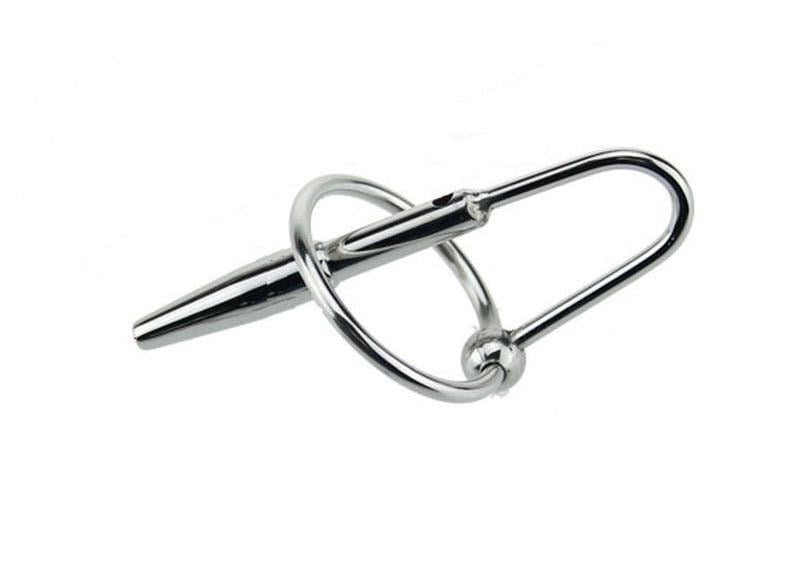 Urethral Stretching Penis Plug & Glans Ring - - Penis Plugs