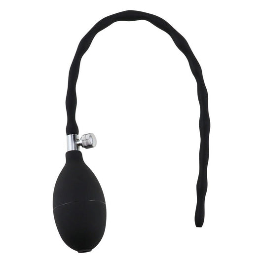 Valve Hollow Silicone Penis Plug - Penis Plugs