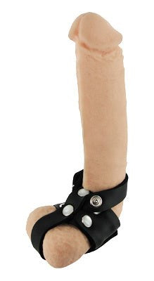 Vault Neoprene Stretcher With Removable Cock Ring Black - Cock Rings